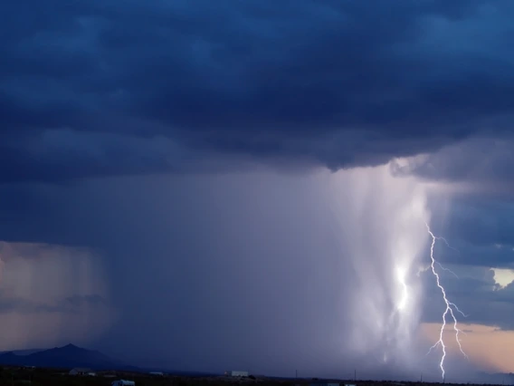 lightning storm