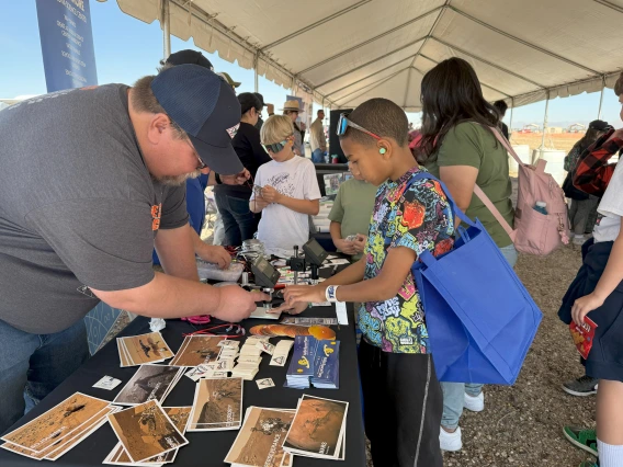 DMAFB STEAM Village event photo.