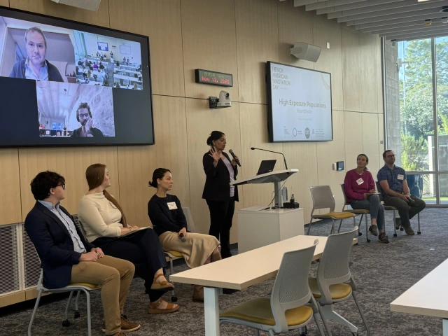 Photo of Paxton Sample, Rietta Wagoner, Melissa Furlong, Mona Arora, Alice Plane, and Joseph Hoover.