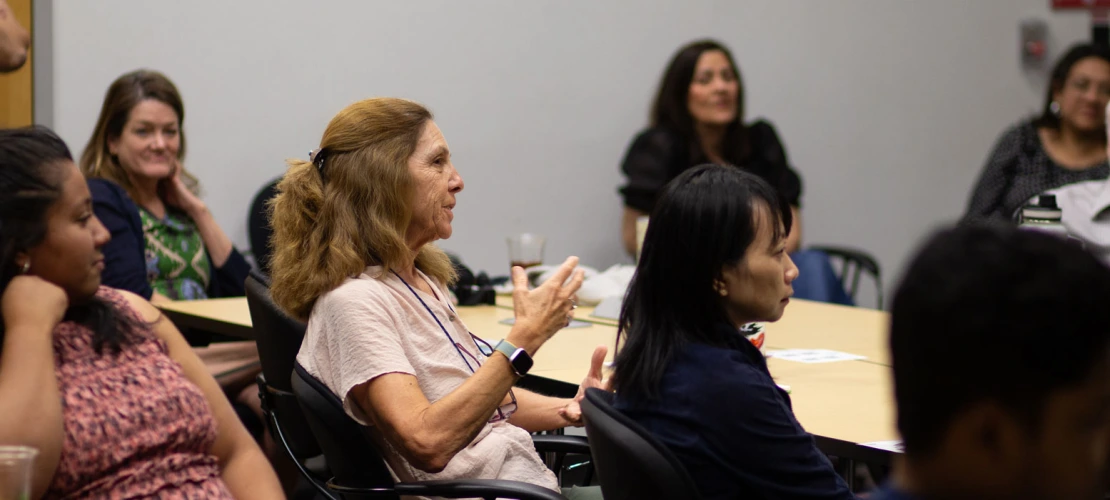 Photo of Karina Duenas, Laura Schweers, Griselda Ruiz, Noriko Tamari, & Sonia Nieves 