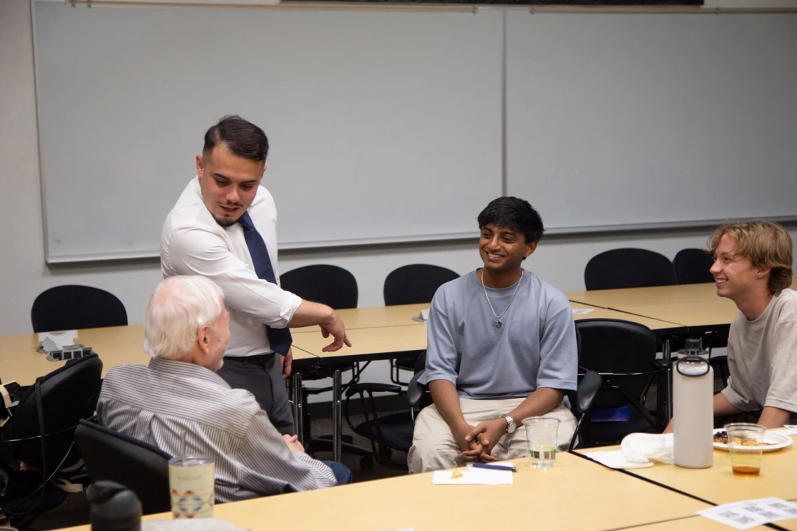 Patrick Robles talks with Mark Ginsberg, Ojas Sanhi, & Owen Brosanders