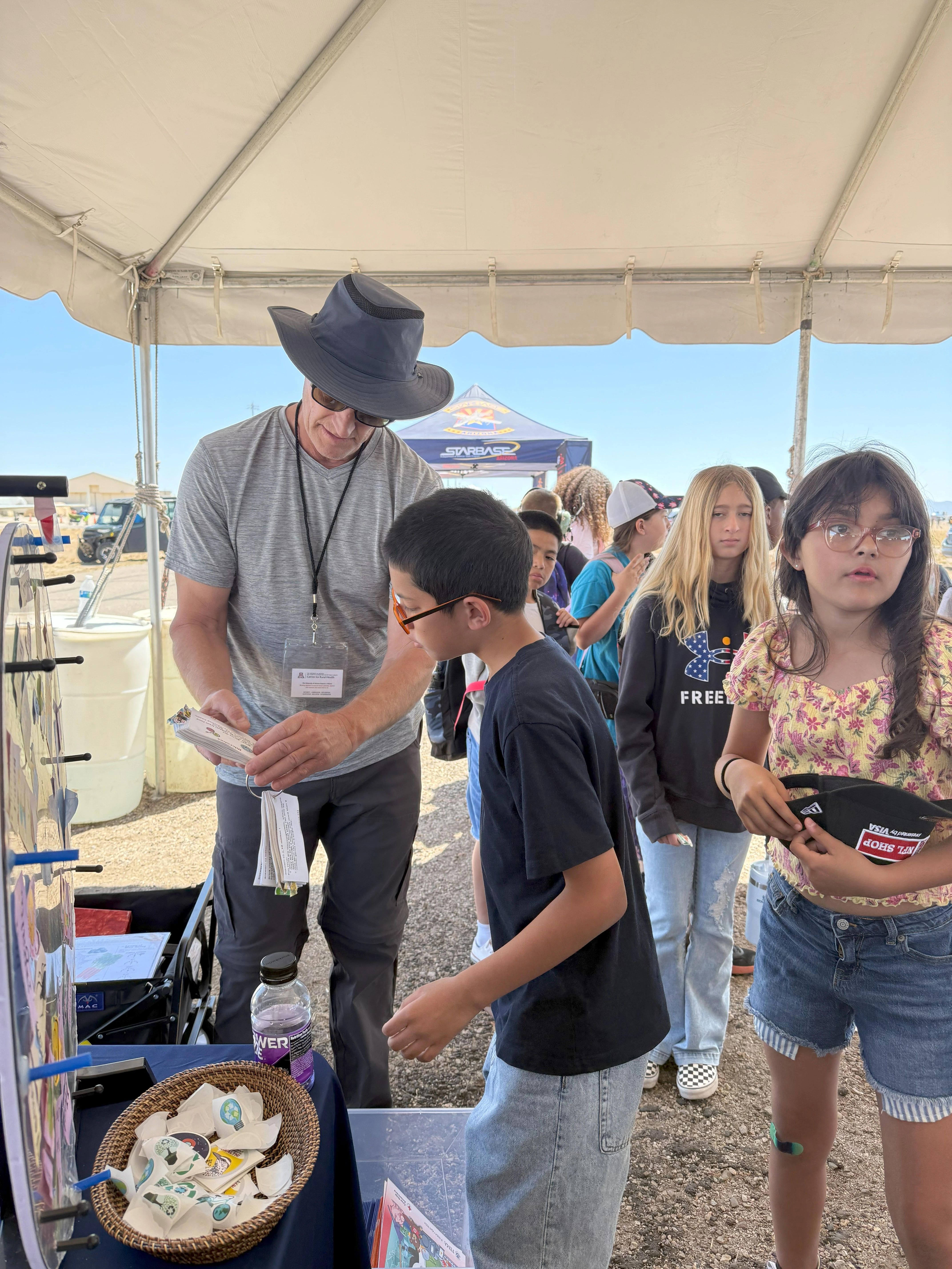 DMAFB STEAM Village day photo.