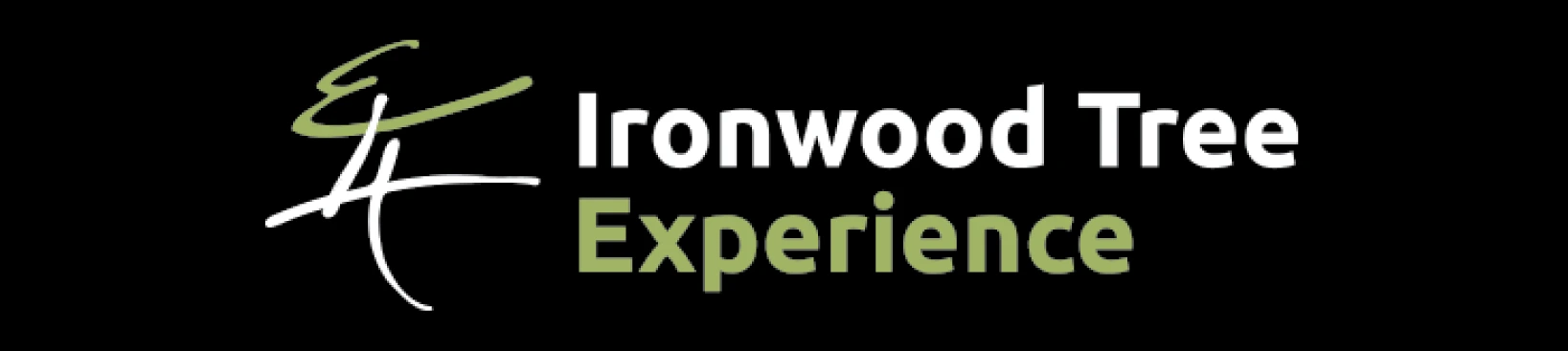 Ironwood Tree Experience (ITE) logo; appears to represent the letters E, I, and t.